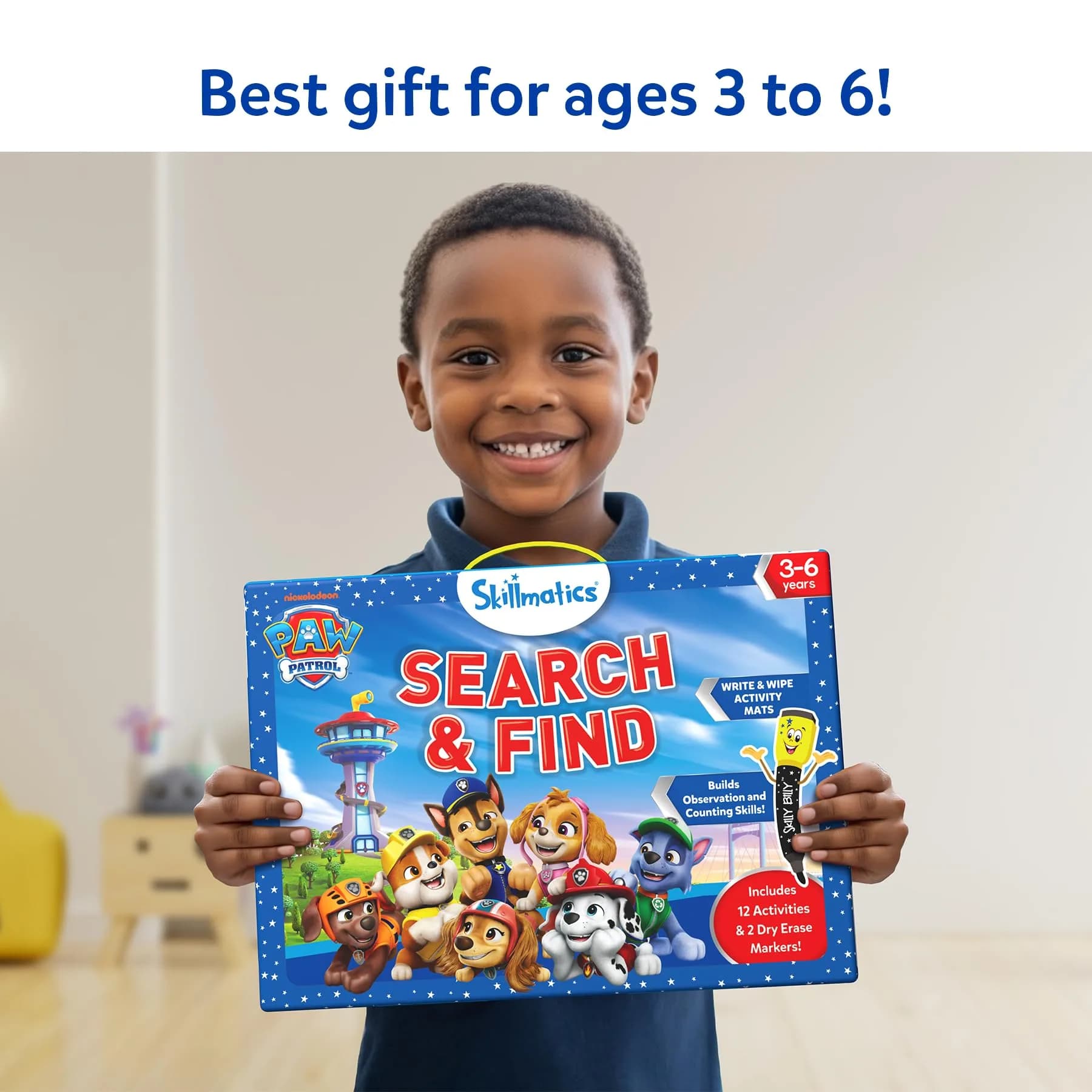 Skillmatics Search and Find PAW Patrol Educational Game | Reusable Preschool Learning Activities - view 7