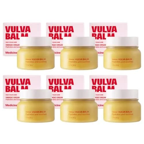 Medicine Mama's Apothecary Organic Vulva Balm 6 Pack | Intimate Skin Care for Women thumbnail 1