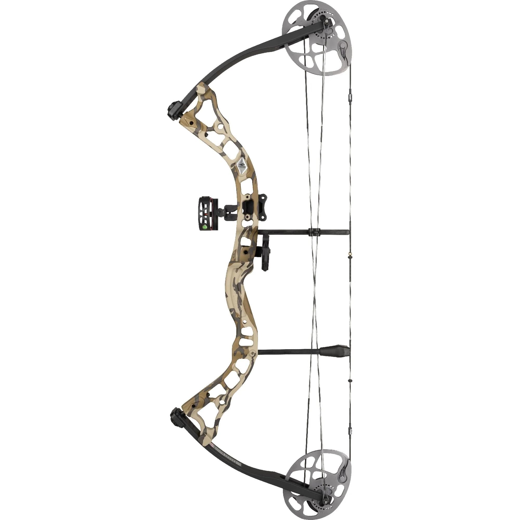 Diamond Archery Prism Fully Equipped Adjustable Compound Bow 5-55 lbs | Versatile, Grow-With-You Design