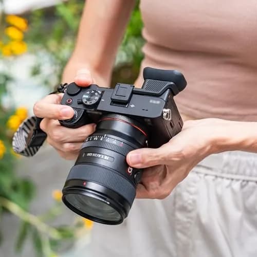 Kiorafoto Upgraded Eyecup for Sony A7C II A7CR 3.7cm (1.5in) | Built-in Cold Shoe Mount thumbnail 7