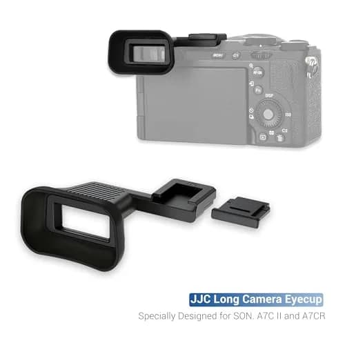 Kiorafoto Upgraded Eyecup for Sony A7C II A7CR 3.7cm (1.5in) | Built-in Cold Shoe Mount thumbnail 8