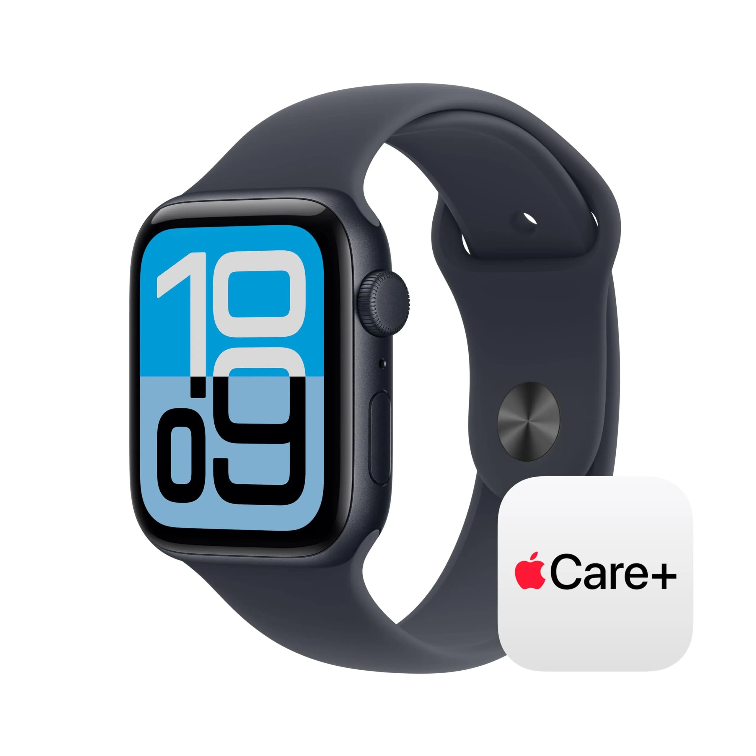 Apple Watch SE 3 GPS 44mm Midnight Aluminium Case with Midnight Sport Band M/L | Health & Fitness Tracking - main product image