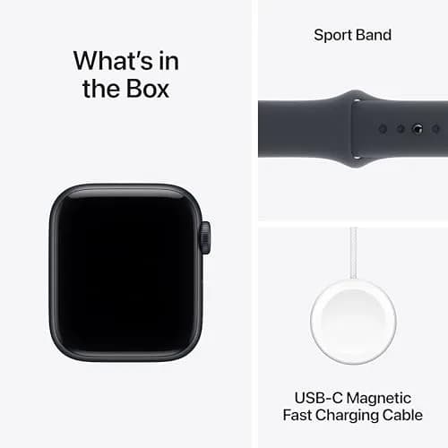 Apple Watch SE 3 GPS 40mm Midnight Aluminium Case with Midnight Sport Band S/M | Health & Fitness Tracking thumbnail 6