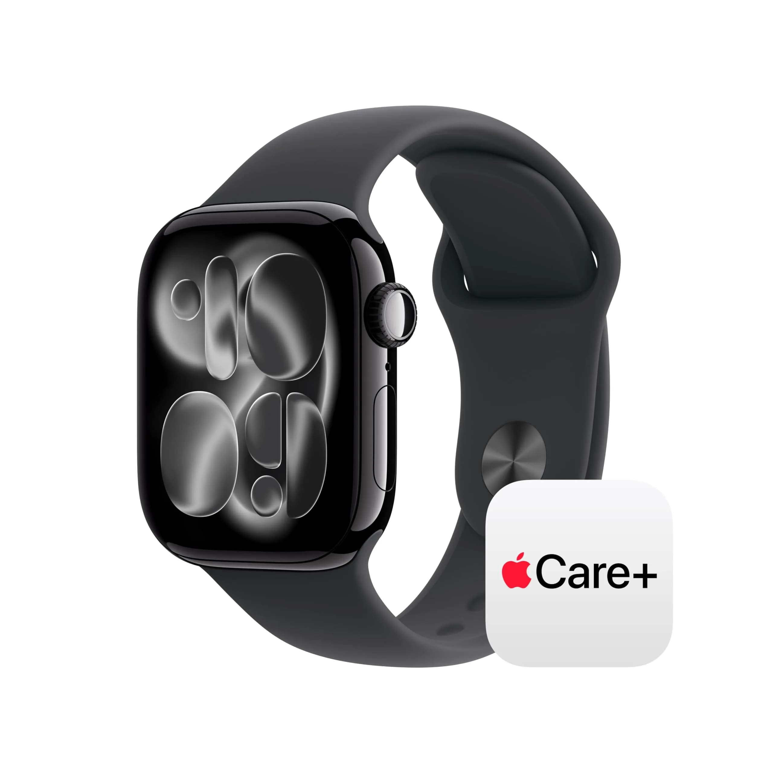Apple Watch Series 11 GPS + Cellular 42mm Gold Titanium Smartwatch with Light Blush Sport Band | Health Monitoring & Hypertension Alerts