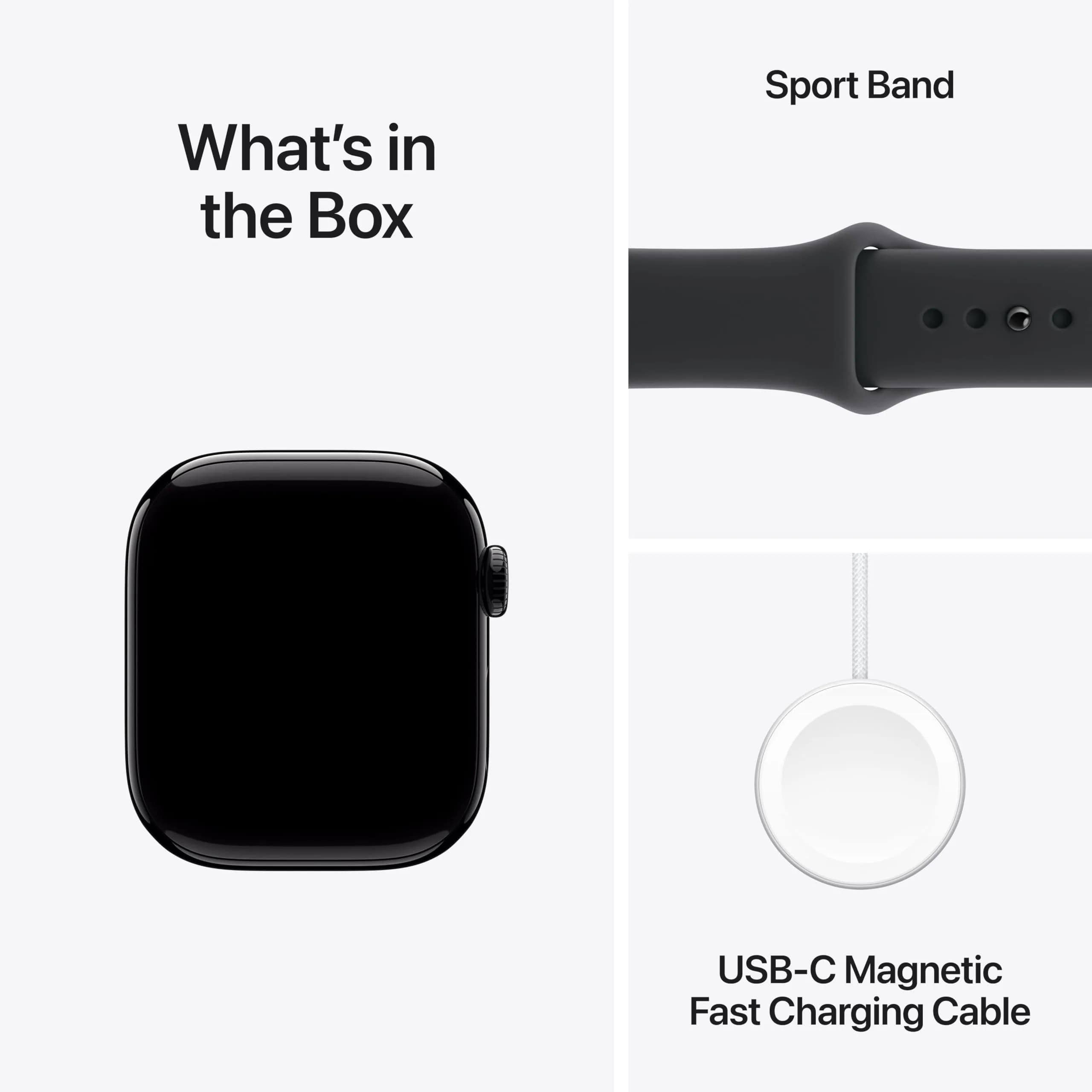 Apple Watch Series 11 GPS + Cellular 42mm Gold Titanium Smartwatch with Light Blush Sport Band | Health Monitoring & Hypertension Alerts - view 6