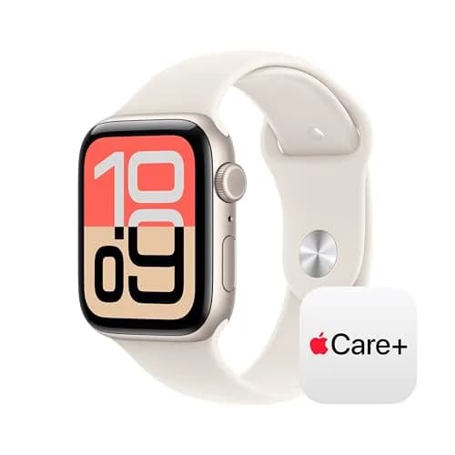 Apple Watch SE 3 GPS + Cellular 44mm Smartwatch | Starlight Aluminium Case & Sport Band (M/L) thumbnail 1