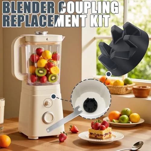 Wadoy Blender Coupler Replacement Parts for KitchenAid KSB5WH KSB5 KSB3 | High-Strength Rubber & Metal thumbnail 2