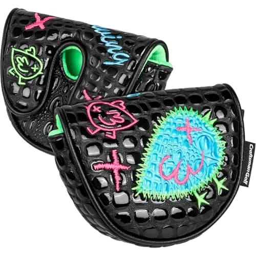 CRAFTSMAN GOLF Birdie Putter Headcover for LAB OZ1 | Magnetic Closure, Thick Padding, Durable Faux Leather (Birdie) thumbnail 9