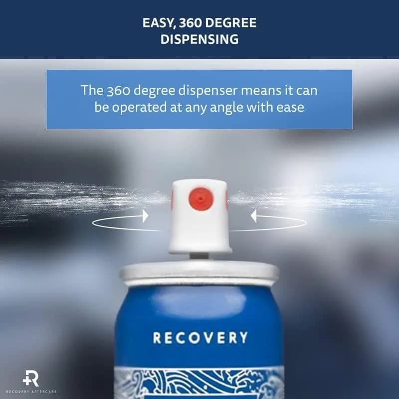 Recovery Aftercare Piercing Saline Spray 1.5 Fl Oz | Supports Healing & Safety with 24 Cans thumbnail 6