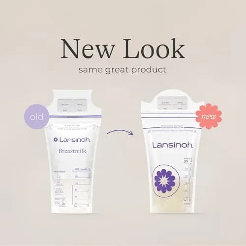 Lansinoh Breastmilk Storage Bags 6oz (177ml) | Superior Strength & Stretch for Pumping Moms thumbnail 2