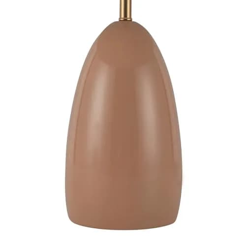 Alora Lighting Table Lamp Poppy - Dimmable LED - 12 in TL437012PEC | Peach Flower Accent for Indoor Decor thumbnail 4