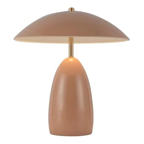 Alora Lighting Table Lamp Poppy - Dimmable LED - 12 in TL437012PEC | Peach Flower Accent for Indoor Decor thumbnail 2