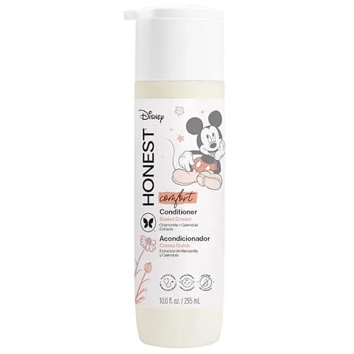 The Honest Company Disney Mickey Mouse Comfort Sweet Cream Conditioner 295ml (10 Fl Oz) | Tear-Free Formula for All Hair Types thumbnail 1