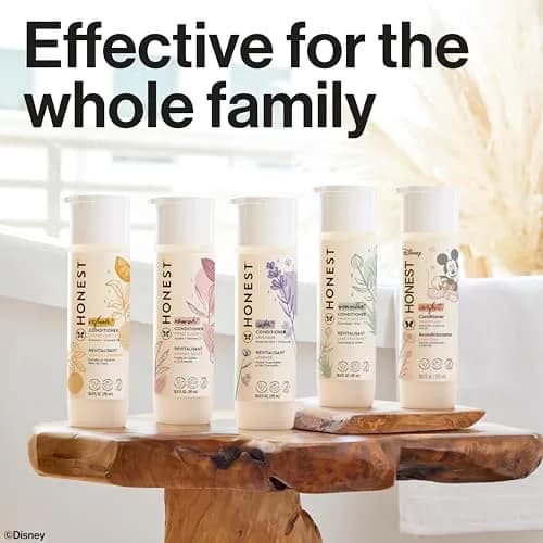 The Honest Company Disney Mickey Mouse Comfort Sweet Cream Conditioner 295ml (10 Fl Oz) | Tear-Free Formula for All Hair Types thumbnail 7