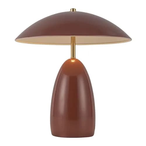 Alora Lighting Table Lamp Poppy - LED Dimmable Burgundy - 12 in TL437012 | Floral Contemporary Indoor Light thumbnail 3