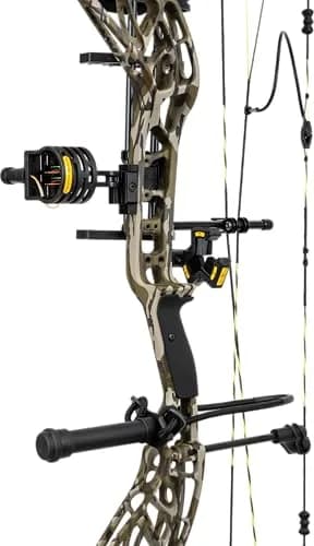 Bear Archery THP Adapt 2 HP RTH 70RH Mossy Oak Bottomland | 27–32" Draw, 70 lb, 330 FPS, Adjustable, Quiet, Smooth thumbnail 5