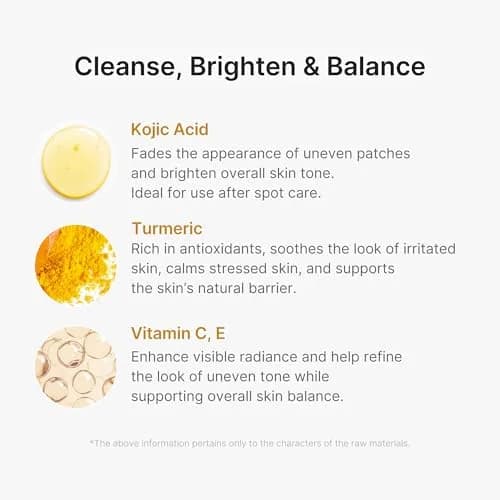 medicube Turmeric Capsule Foam Cleanser 125ml (4.23 Fl Oz) | Brightens & Balances Uneven Skin Tone thumbnail 4