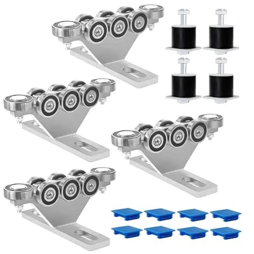LookFox 6+2 Wheel Hoist Trolley with Limiter, Anti-Lock & Anti-Fall | Heavy-Duty Material Handling Equipment thumbnail 1