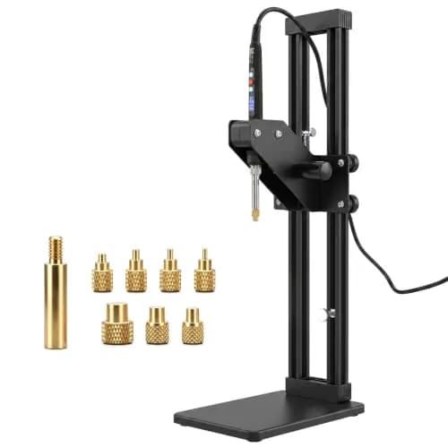 3DZWMAN Vertical Heat Press Machine with M2-M8 Heat Set Tips & Brass Inserts | 410mm Insertion Height, 2kg (4.4lb) thumbnail 1