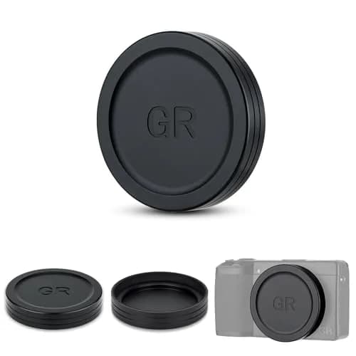 JJC Aluminum Lens Cap for Ricoh GR IV HDF Monochrome | 1.7cm (0.67in) Lens Protector thumbnail 1
