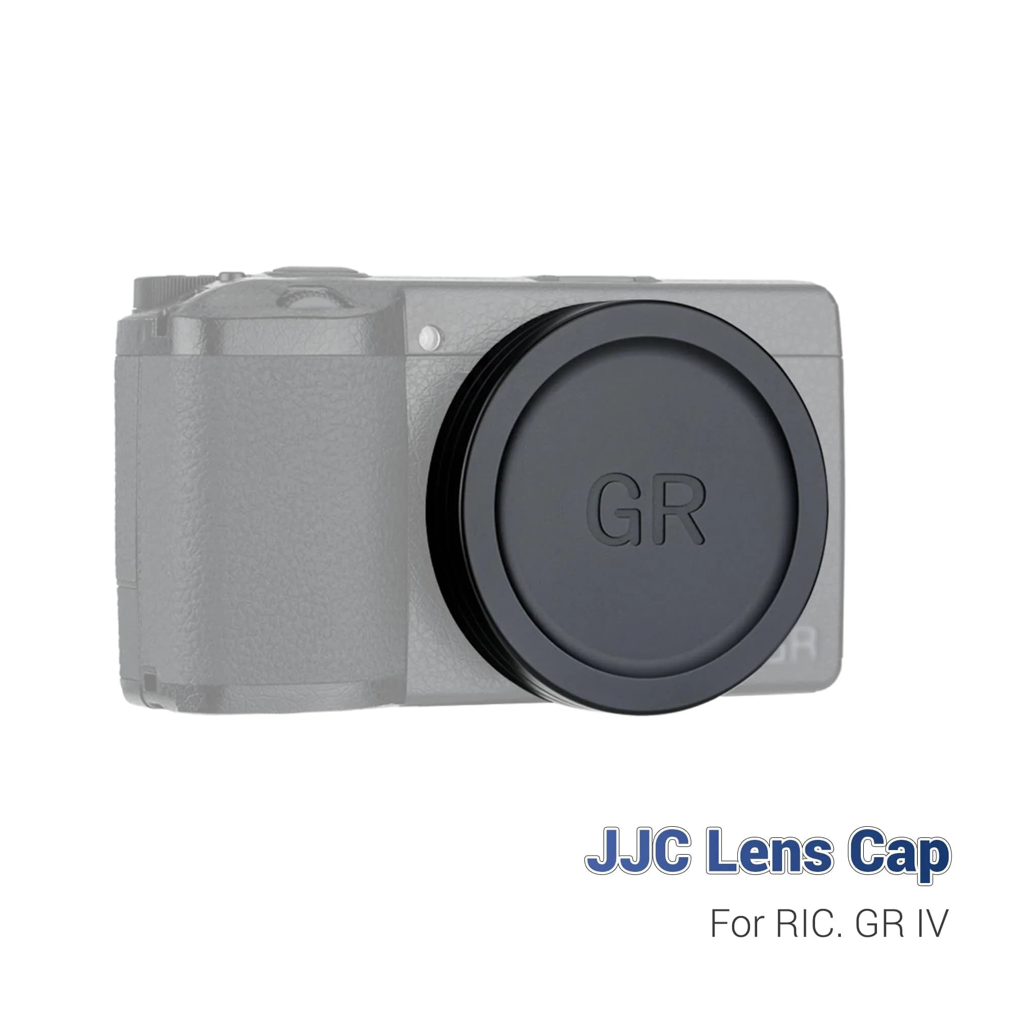 JJC Aluminum Lens Cap for Ricoh GR IV HDF Monochrome | 1.7cm (0.67in) Lens Protector - view 2