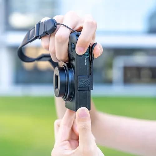 JJC Metal Thumb Up Grip for Ricoh GR IV GR4 HDF Monochrome Digital Camera | Secure Hot Shoe Mount for Steady Shooting thumbnail 8