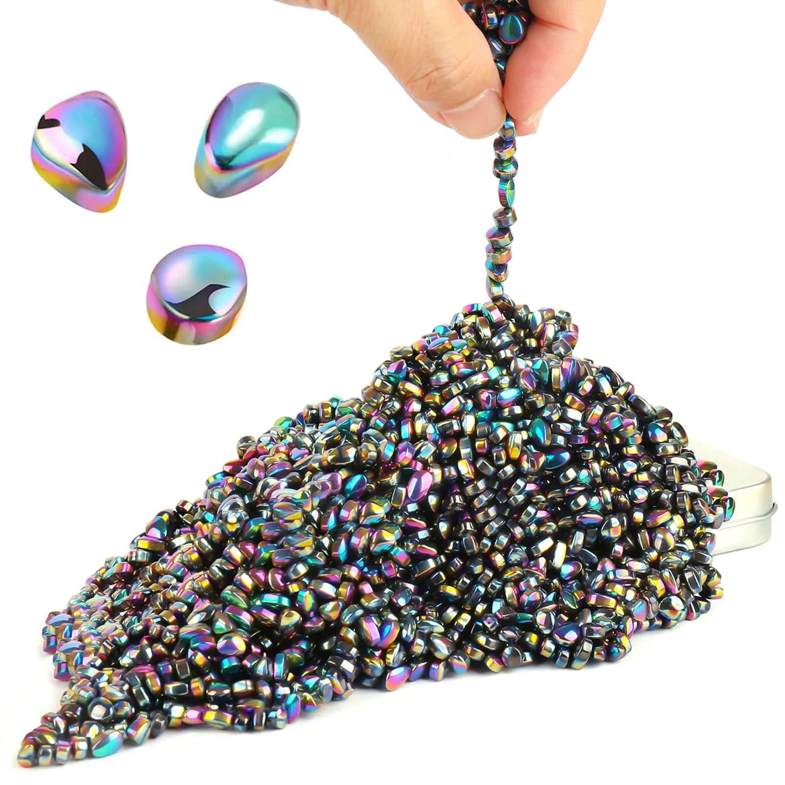 Matassari 1100pcs Magnetic Balls | Stress Relief & Focus Toy for Adults & Teens — 1100 PCS (Colour)