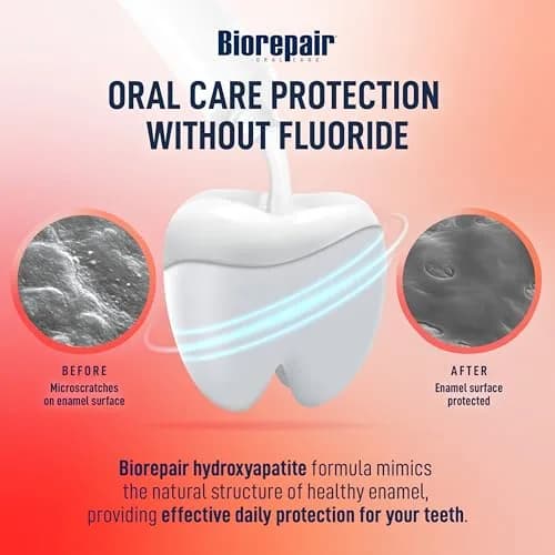 Biorepair Kids Toothpaste Strawberry 60g (2.12 Oz) | Hydroxyapatite Enamel Protection thumbnail 5