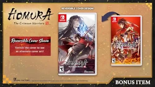 Idea Factory Homura: The Crimson Warriors Nintendo Switch | Visual Novel with Historical Fantasy (70-120 chars) thumbnail 3