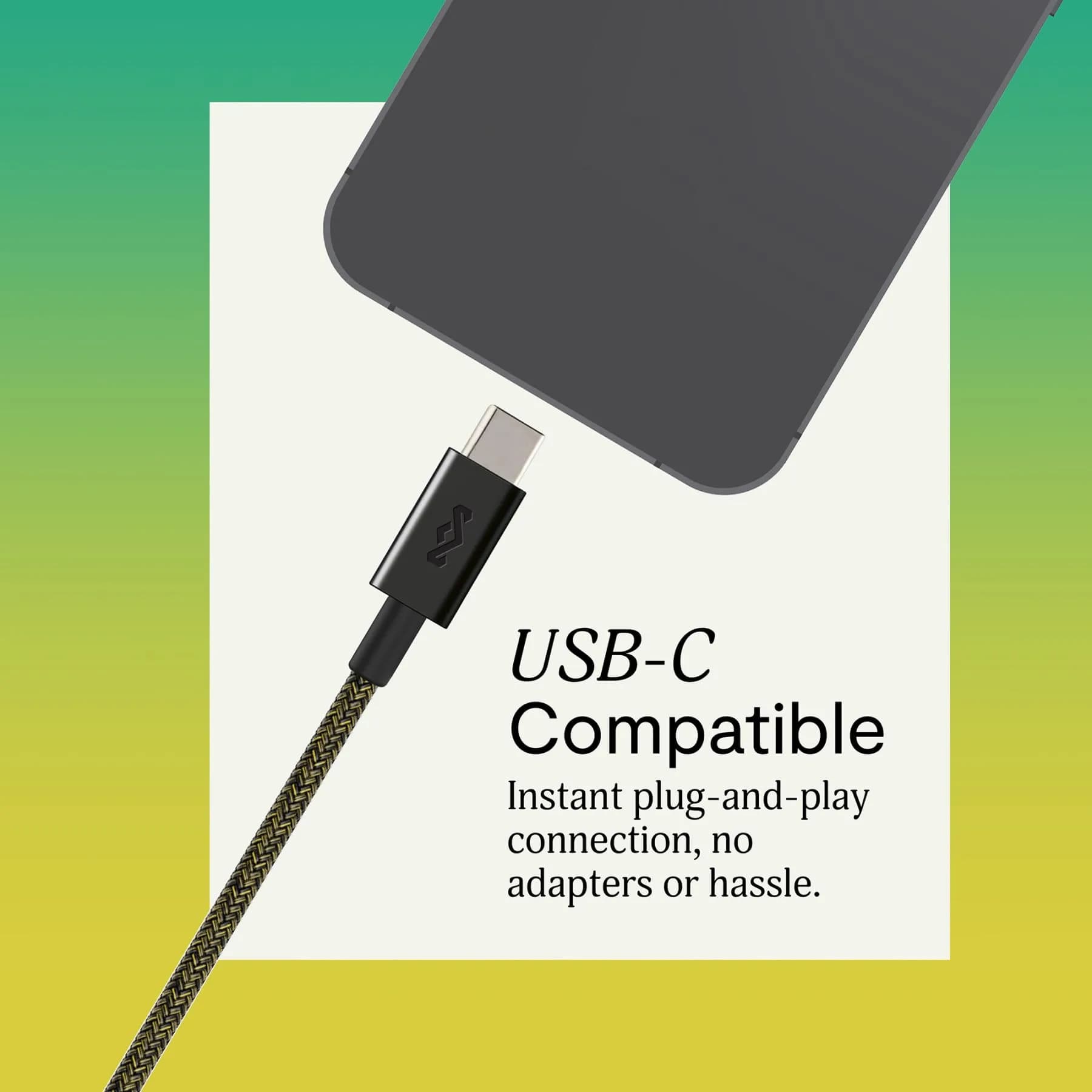 House of Marley Smile Jamaica USB-C Wired Earbuds with Microphone, 9.2mm Driver | Plug-and-Play Audio for Modern Devices - view 3