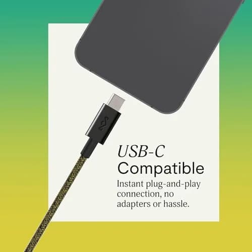 House of Marley Smile Jamaica USB-C Wired Earbuds with Microphone, 9.2mm Driver | Plug-and-Play Audio for Modern Devices thumbnail 3