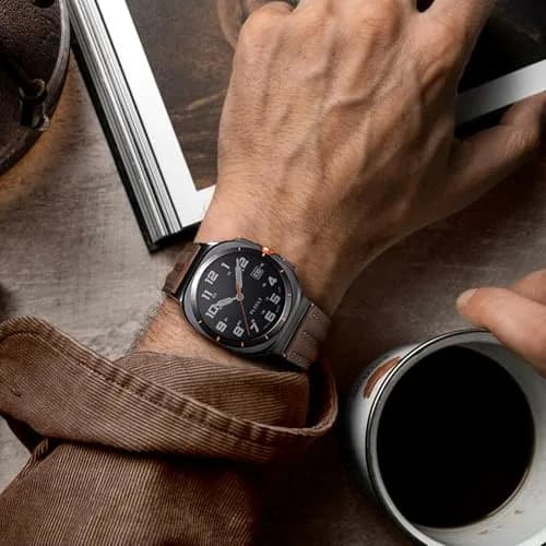 Tlselt Leather Band for Samsung Galaxy Watch Ultra 2/Ultra 47mm | Vintage Rugged Style, All-Day Comfort (70-120 chars) thumbnail 8