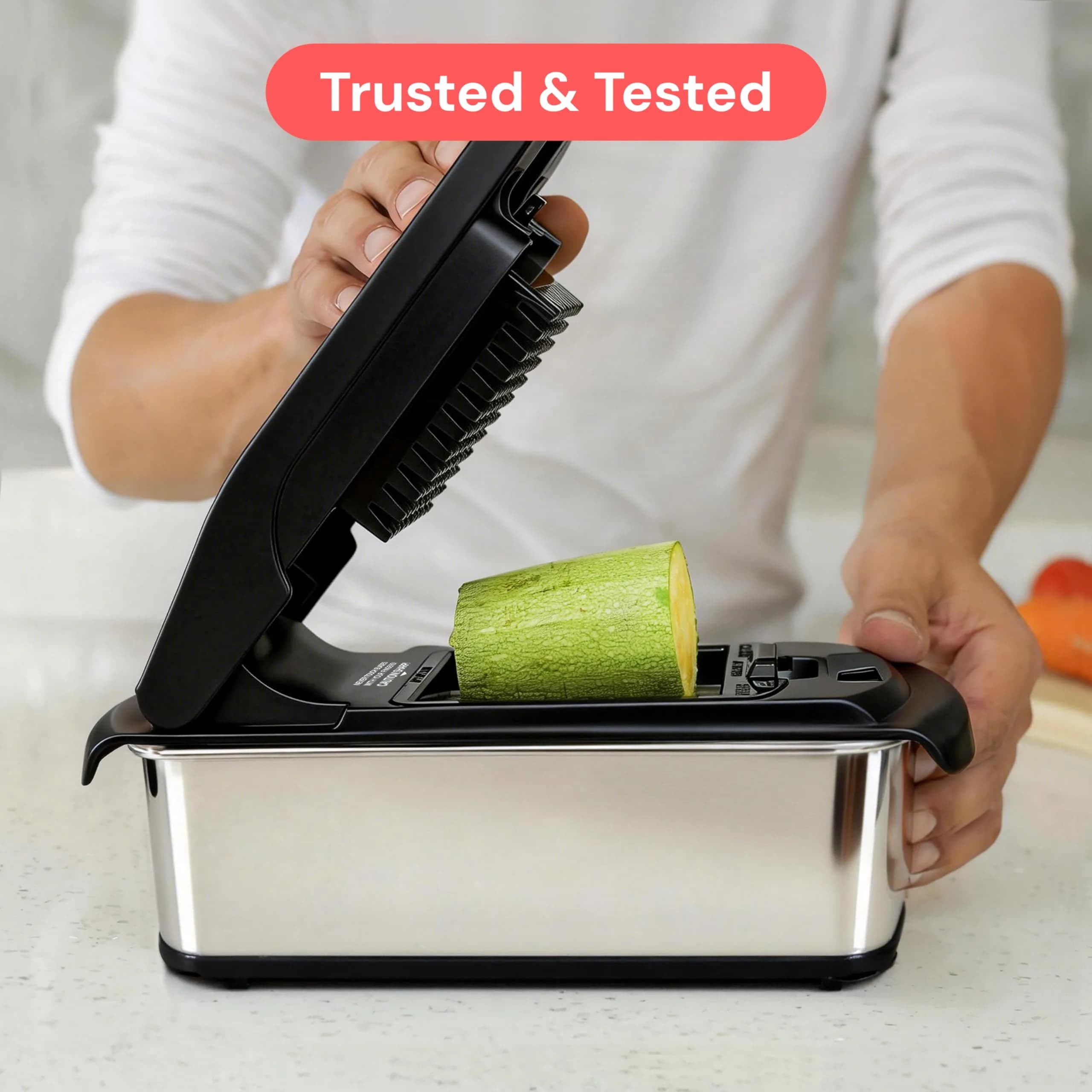 Fullstar Pro Original Vegetable Chopper & Spiralizer 1.2L (5 Cups) | Quick Kitchen Prep Tool - view 8