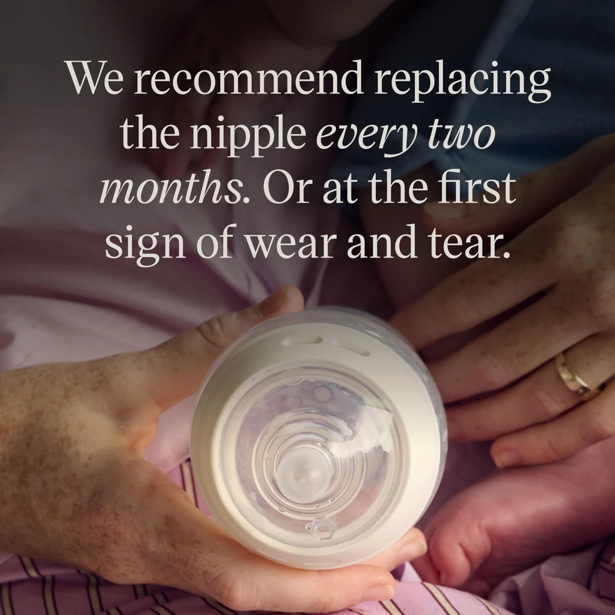 Tommee Tippee Natural Start Bottle Nipples Fast Flow 4 Count (Pack of 4) | Breast-Like Silicone for Natural Latch - view 4