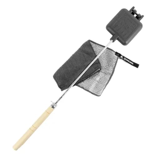 Coghlan's Cast Iron Camp Cooker - Pre-Seasoned Pie Iron Sandwich Maker with Heat-Resistant Handles thumbnail 1