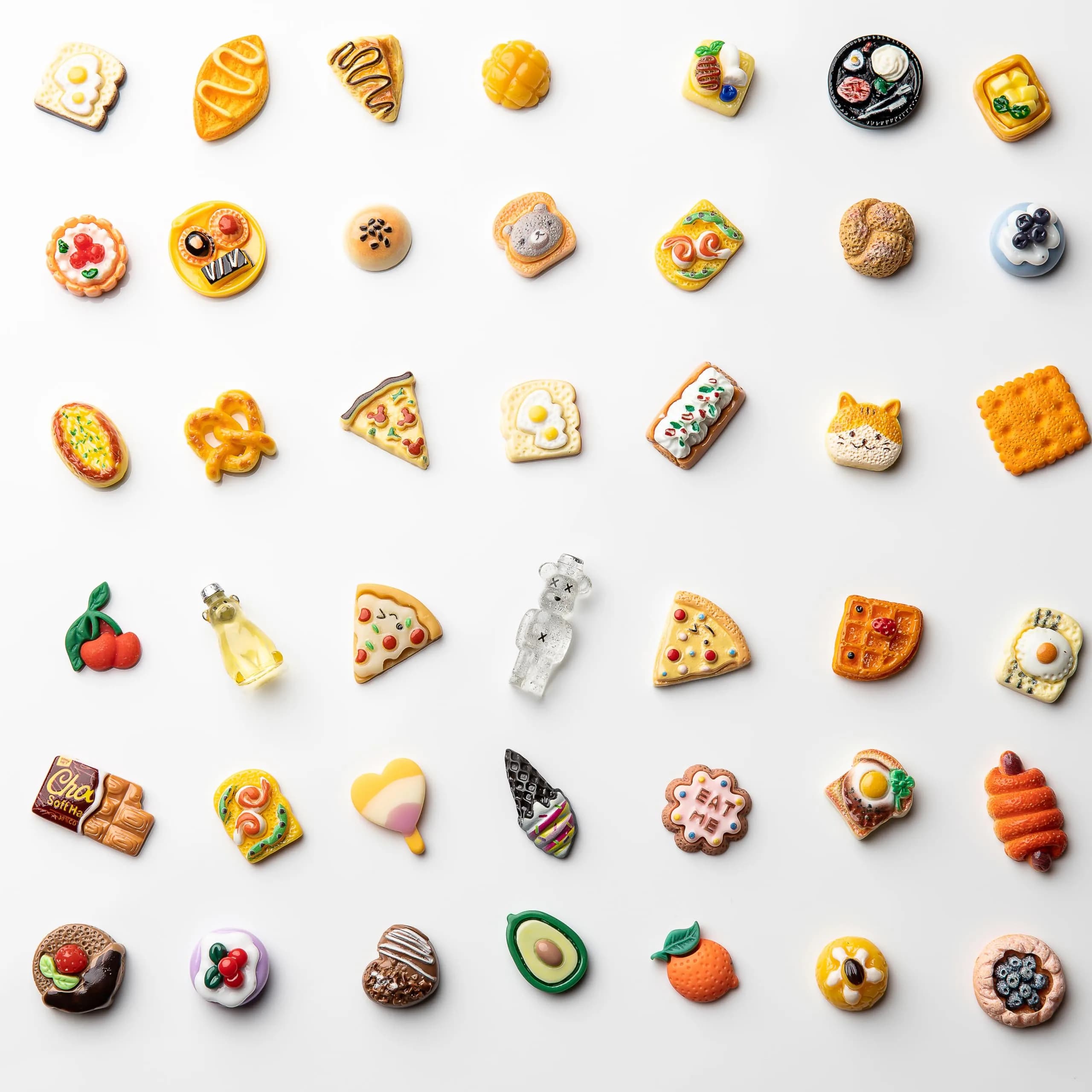 LEEXINLUU Food Slime Charms A 45 - 25mm Assorted Resin Flatback Charms for Crafting - view 3