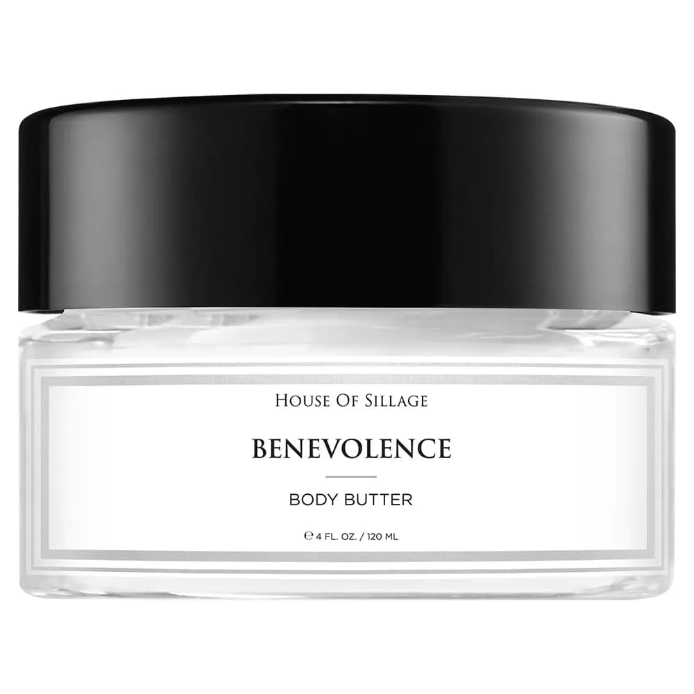 House of Sillage Benevolence Body Butter 4 Fl Oz | Deep Nourishing Floral Scent