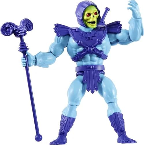 Masters of the Universe Origins Skeletor Action Figure 13.97 cm (5.5 Inches) | Retro Style with Modern Posability thumbnail 1