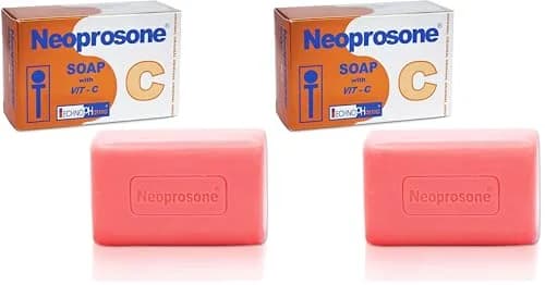 Neoprosone Skin Brightening Soap 200g | Exfoliating Bar with Vitamin C & Castor Oil for Spot Reduction thumbnail 1