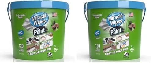 MiracleWipes for Paint Prep & Cleanup 120 Count | Surface & Tool Cleaner, USA Import thumbnail 1