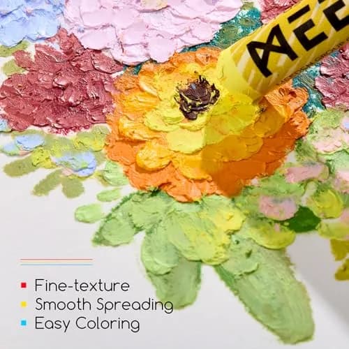 MEEDEN Soft Oil Pastels Set 144 Colors (2.4 kg / 5.3 lb) | Vibrant Colors for Artists & Beginners thumbnail 5