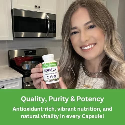Paradise Herbs Banaba Leaf 12:1 Extract 250 mg | Vegan, Gluten-Free, Non-GMO Capsules thumbnail 4