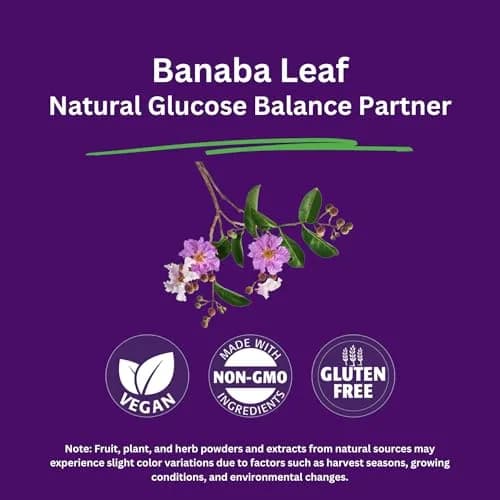 Paradise Herbs Banaba Leaf 12:1 Extract 250 mg | Vegan, Gluten-Free, Non-GMO Capsules thumbnail 3