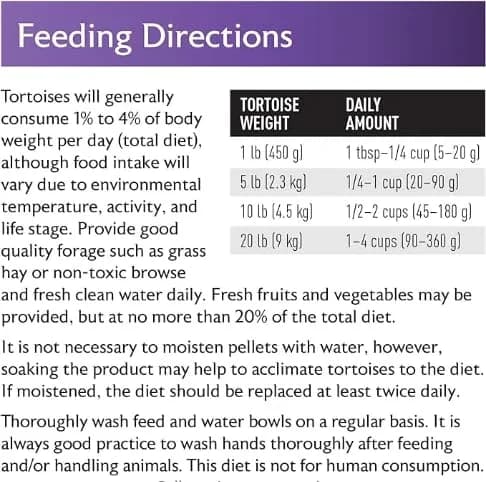 Mazuri Tortoise Diet 20 Ounce (20 OZ) Bag (Pack of 2) | Complete Nutrition for Tropical & Forest Tortoises thumbnail 6
