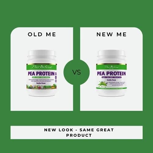 Paradise Herbs Organic Pea Protein Powder Vanilla 15.87 oz | Vegan, Gluten-Free, Non-GMO, Keto, Paleo thumbnail 3