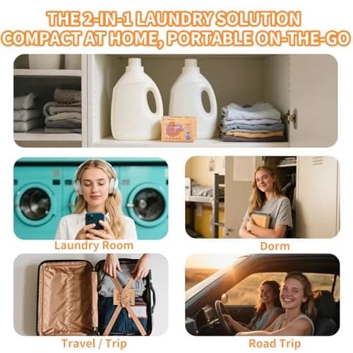Bellaluce Laundry Detergent Sheets 240 Loads | Eco-Friendly & Portable thumbnail 5