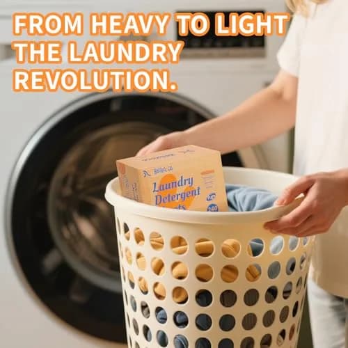 Bellaluce Laundry Detergent Sheets 240 Loads | Eco-Friendly & Portable thumbnail 6