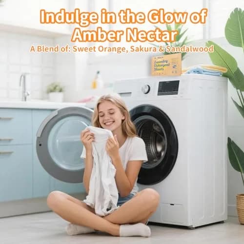 Bellaluce Laundry Detergent Sheets 240 Loads | Eco-Friendly & Portable thumbnail 2