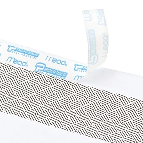Mead #10 Security Business Envelopes Letter Size 4-1/8" x 9-1/2" | 2400 Count Value Pack thumbnail 3