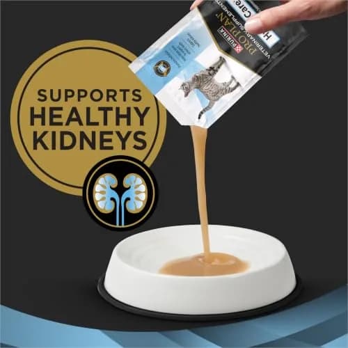 Pro Plan Veterinary Hydra Care Cat Hydration Supplement 24 Pouches | Supports Kidney & Hydration thumbnail 2